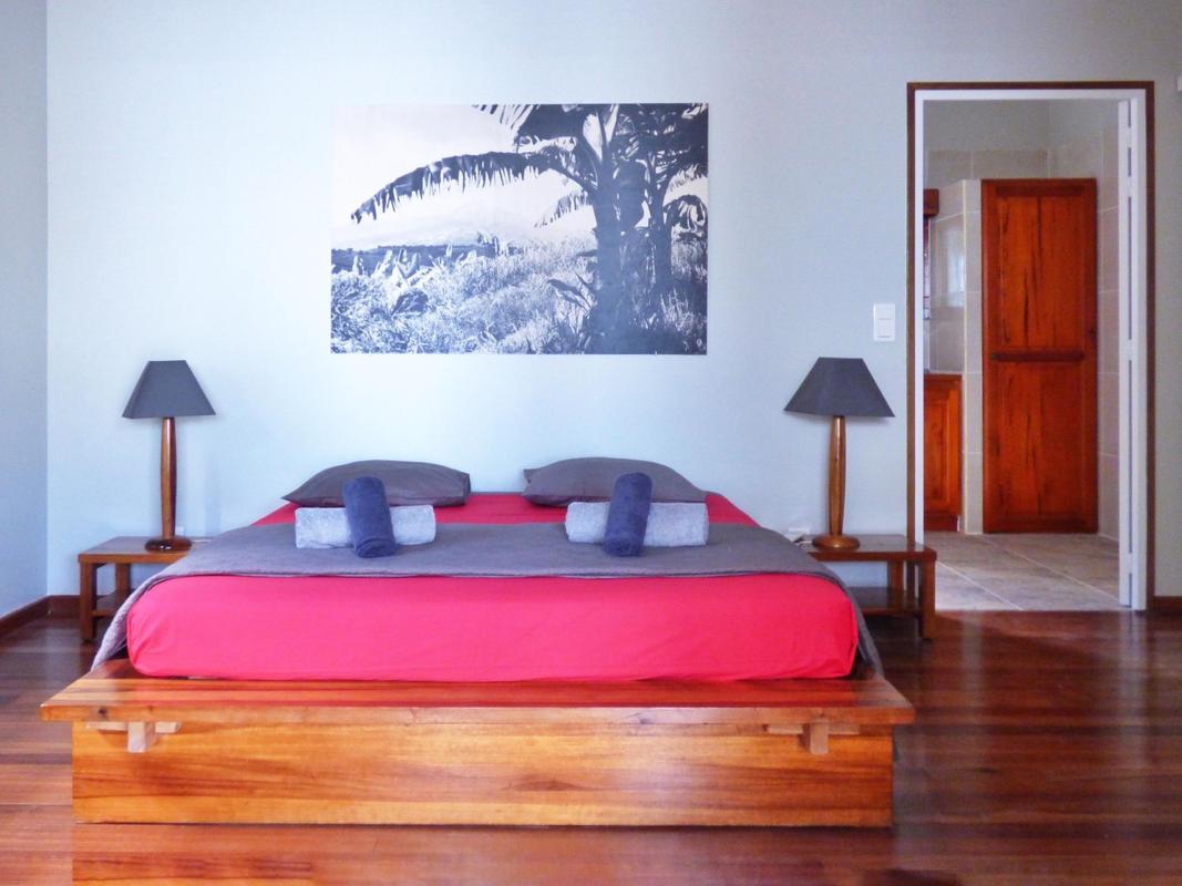 Villa sur la plage Martinique - La chambre 5 à l etage